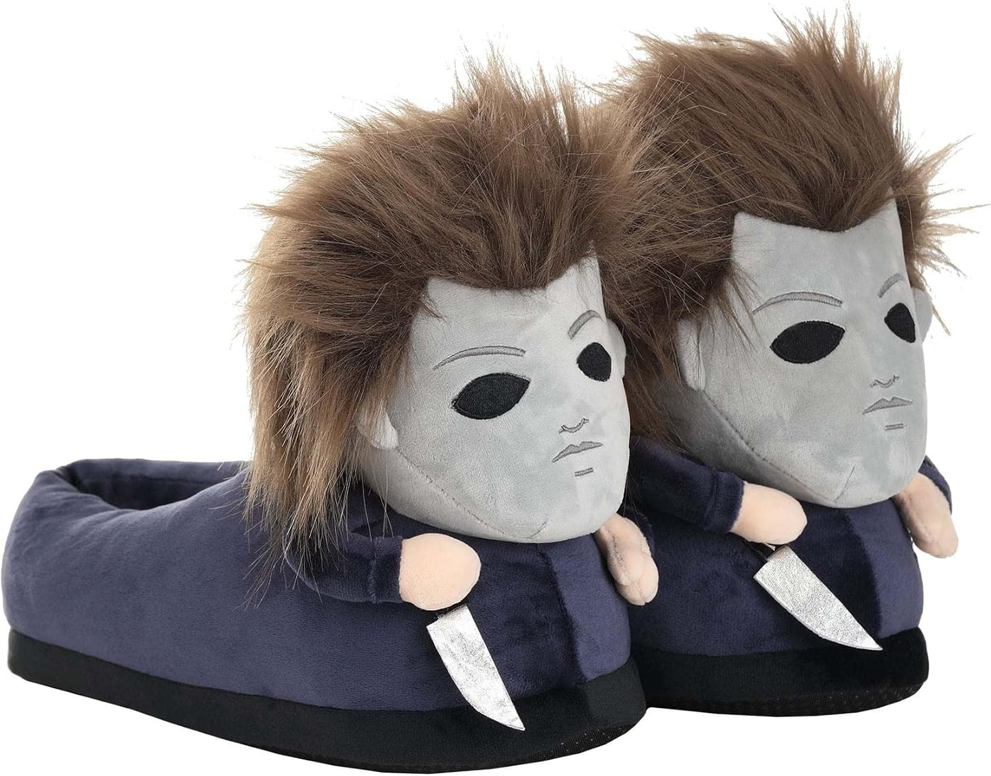 Iconic Slasher Mask Plush Slippers
